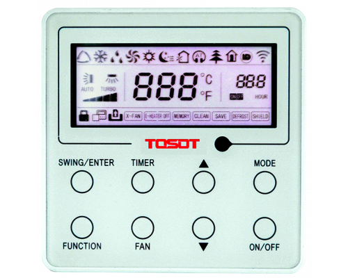 Сплит-система канальная TOSOT T24H-ILD/I/T24H-ILU/O инверторная